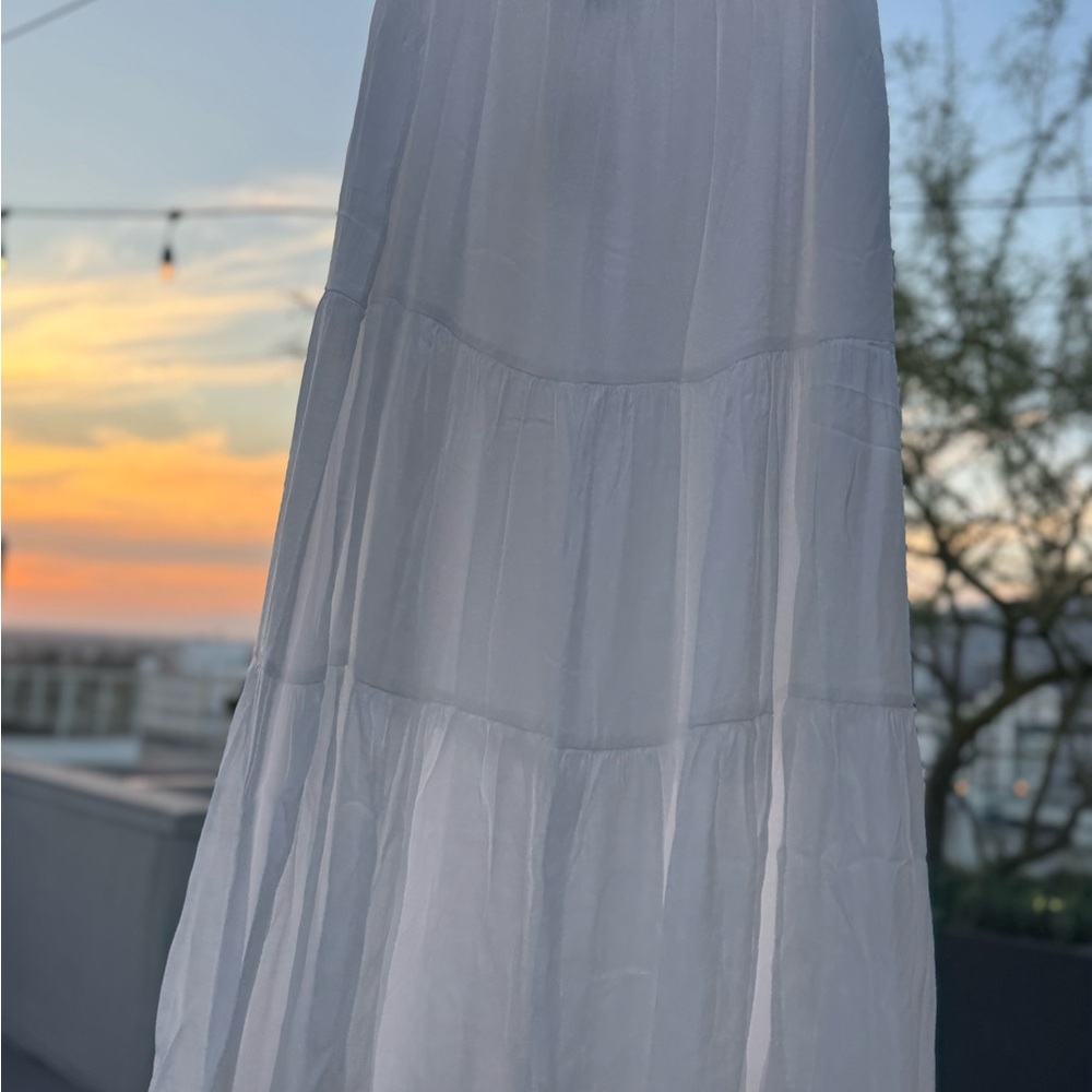 White Maxi Skirt